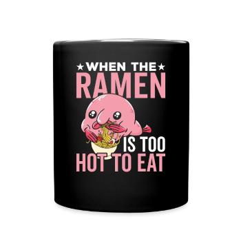 Ramen-esser-blobfish-besitzer - Tasse einfarbig - Schwarz - Vorne