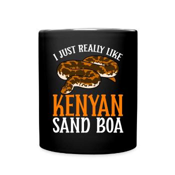 Propriétaires de serpents - Mug uni - noir - Devant