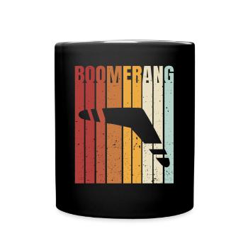 Boomerang - Mug uni - noir - Devant