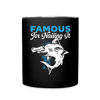 Hammerhead Shark Lover Marine Biology Underwater - Mug uni - noir - Devant