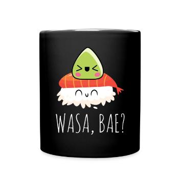 wasabi - Mug uni - noir - Devant