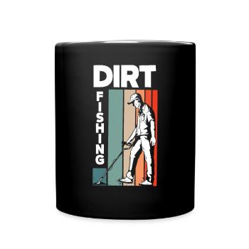 Détecteur de métaux à sondage amusant - Mug uni - noir - Devant