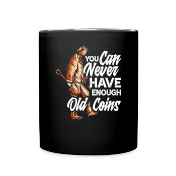 Détecteur de métaux à sondage amusant - Mug uni - noir - Devant