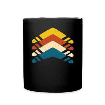 Boomerang - Mug uni - noir - Devant