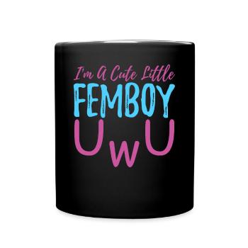 Travestissement - Mug uni - noir - Devant