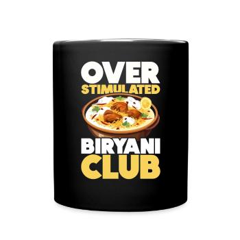 Biryani Lover Indian Food Desifood India Rice - Mug uni - noir - Devant