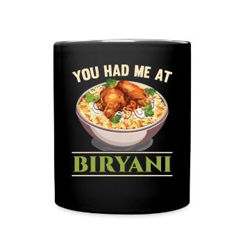 Biryani Lover Indian Food Desifood India Rice - Mug uni - noir - Devant