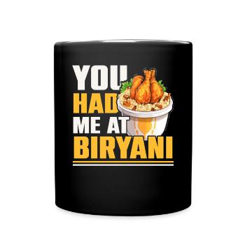 Biryani Lover Indian Food Desifood India Rice - Mug uni - noir - Devant