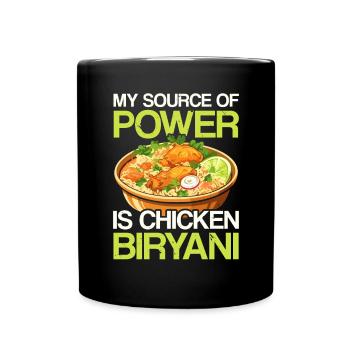 Biryani Lover Indian Food Desifood India Rice - Mug uni - noir - Devant