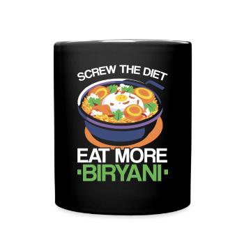 Biryani Lover Indian Food Desifood India Rice - Mug uni - noir - Devant