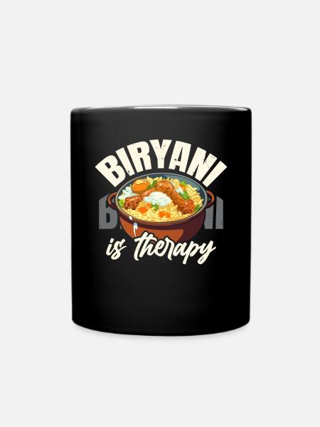 Biryani Lover Indian Food Desifood India Rice - Mug uni - noir