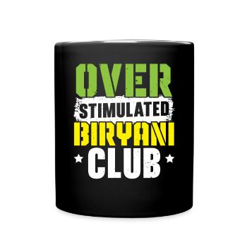 Biryani Lover Indian Food Desifood India Rice - Mug uni - noir - Devant