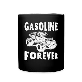 Gasoline Forever - Full Colour Mug - black - Front