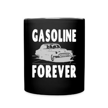 Gasoline Forever - Full Colour Mug - black - Front