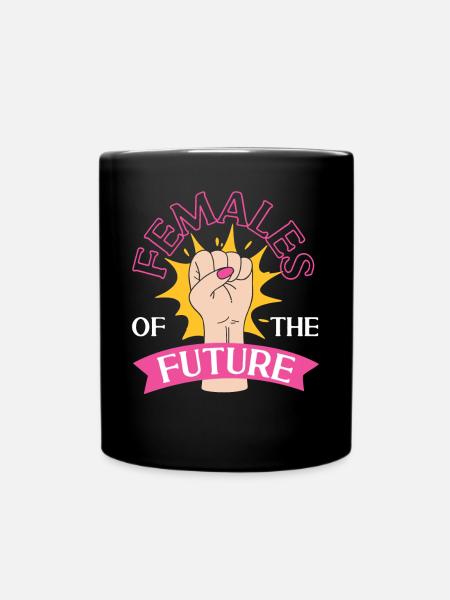 Femmes féministes du futur - Mug uni - noir