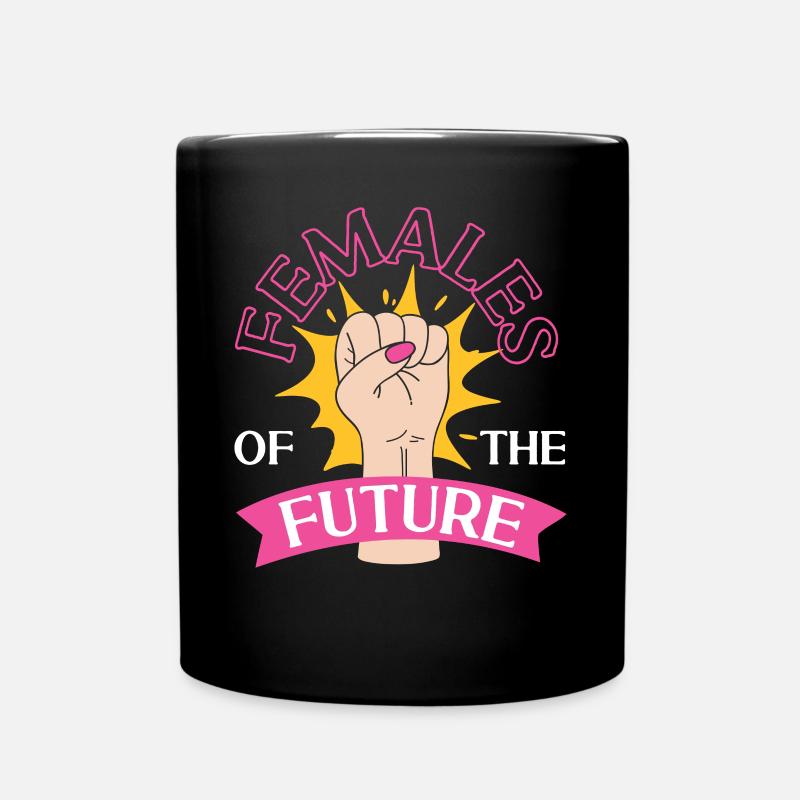 Femmes féministes du futur - Mug uni - noir