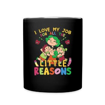 National Teacher Day - Full Colour Mug - black - Front