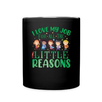 Enseignante en éducation spécialisée de la petite enfance - Mug uni - noir - Devant