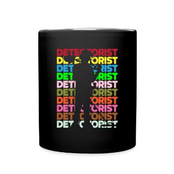 Détecteur de métaux à sondage amusant - Mug uni - noir - Devant