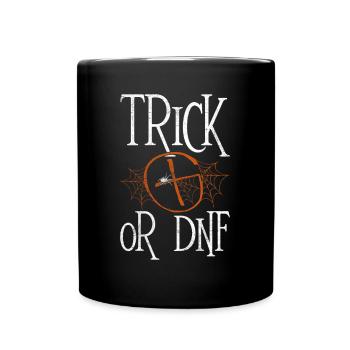 Astuce ou DNF - Geocaching Geocacher - Mug uni - noir - Devant