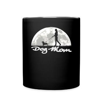 Teckel de race de chien pour les amoureux des chiens - Mug uni - noir - Devant