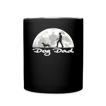Teckel de race de chien pour les amoureux des chiens - Mug uni - noir - Devant
