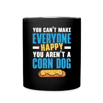 Corn Dog Lover Hot Dog Corndog Saucisse Hotdog - Mug uni - noir - Devant