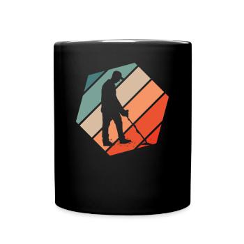 Détecteur de métaux à sondage amusant - Mug uni - noir - Devant
