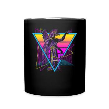Anunnaki Ancient Sumerians Babylonians Assyrians - Full Colour Mug - black - Front