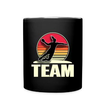 Handball Handballerin Team - Full Colour Mug - black - Front
