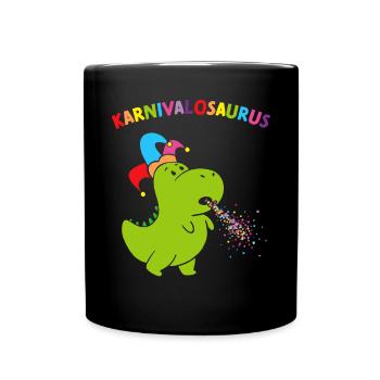 Carnival Carnival Confetti Dragon Fool Jecken - Full Colour Mug - black - Front