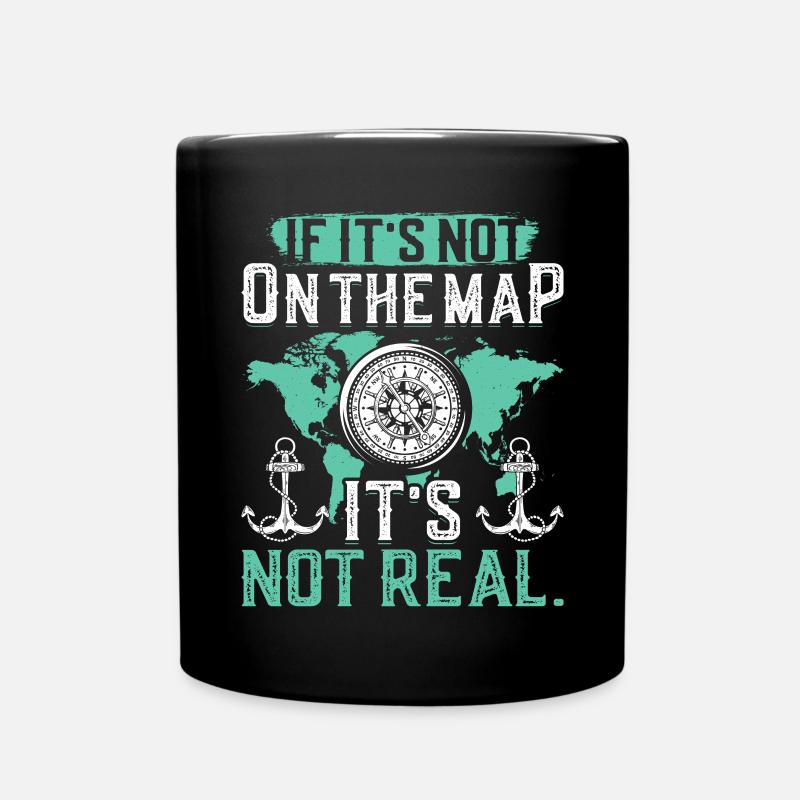 Cartographes - Mug uni - noir