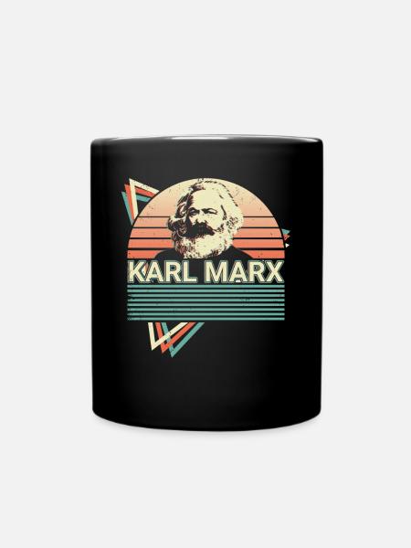 Sozialistisch Sozialismus Kommunistisch Kommunismu - Ensfarvet krus - sort