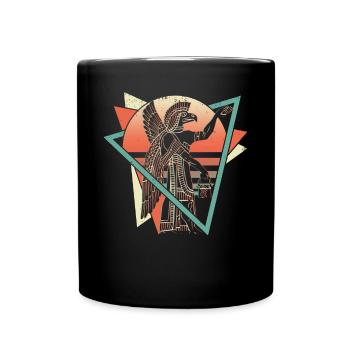 Anunnaki Ancient Sumerians Babylonians Assyrians - Full Colour Mug - black - Front