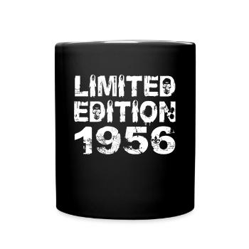 Limited Edition 1956 Birthday 1956 Birthday - Full Colour Mug - black - Front
