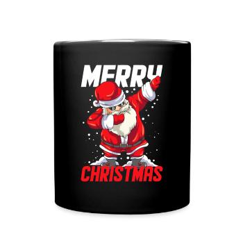 Drôle de débauche du Père Noël Noël cadeau pour enfants - Mug uni - noir - Devant