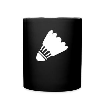 Badminton - Mug uni - noir - Devant