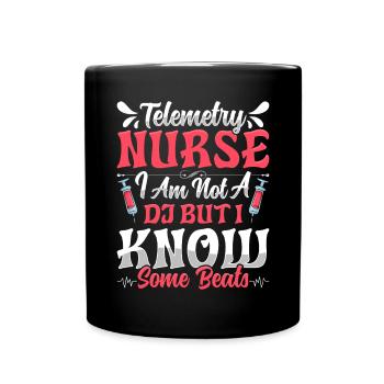 Nursing Assistent Design - Tasse einfarbig - Schwarz - Vorne