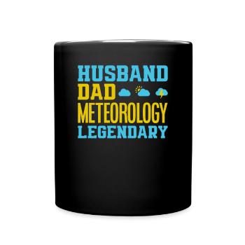Meteorologist Meteorology Storm Chaser Gift - Full Colour Mug - black - Front