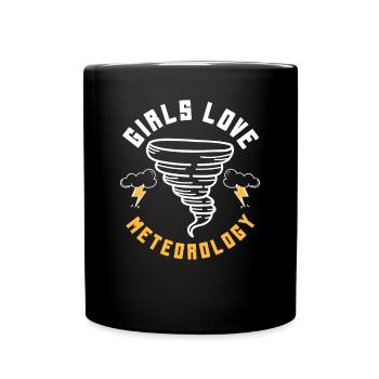 Meteorologist Meteorology Storm Chaser Gift - Full Colour Mug - black - Front