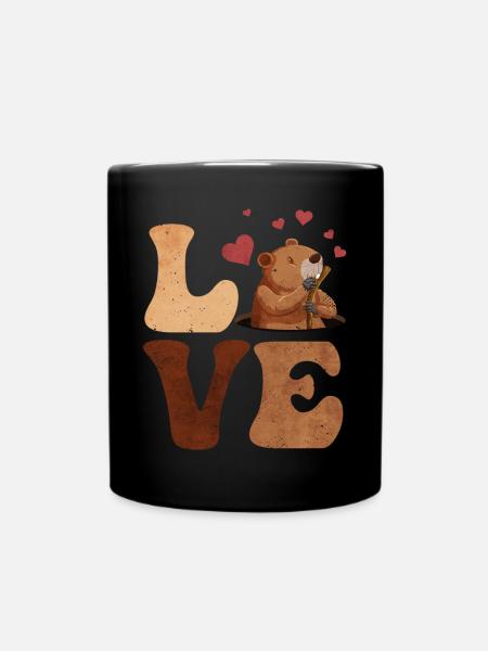 Barrage de Castor - Mug uni - noir