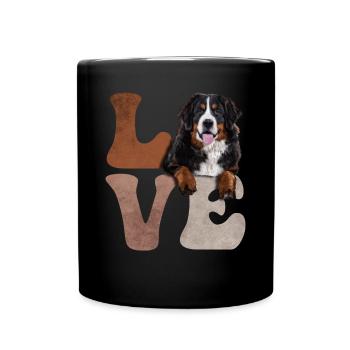 Bernese Oberland - Full Colour Mug - black - Front