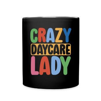 Childcare Teacher Educator - Full Colour Mug - black - Front