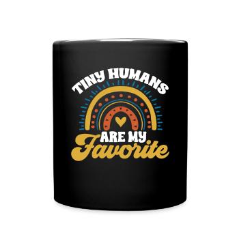 Childcare Teacher Educator - Full Colour Mug - black - Front