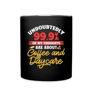 Childcare Teacher Educator - Full Colour Mug - black - Front