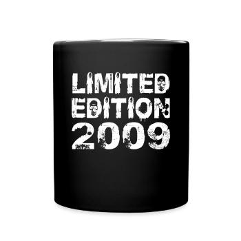 Limited Edition 2009 Geburtstag 2009 Geburtstag - Tasse einfarbig - Schwarz - Vorne