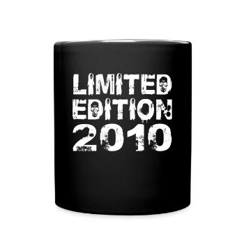 Limited Edition 2010 Geburtstag 2010 Geburtstag - Tasse einfarbig - Schwarz - Vorne