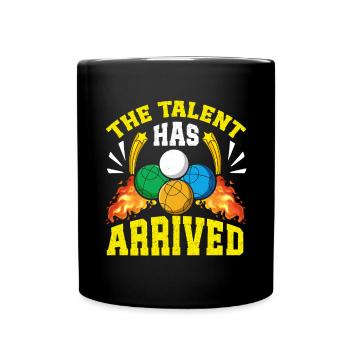 Funny Bocce Game - Full Colour Mug - black - Front