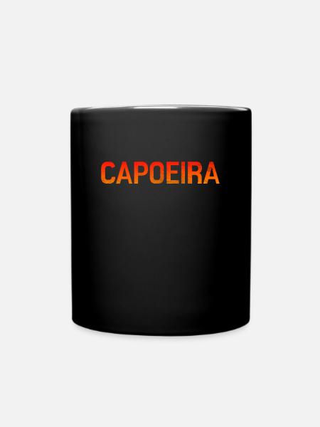 Capoeira - Tasse einfarbig - Schwarz