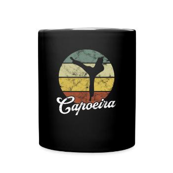 Capoeira - Tasse einfarbig - Schwarz - Vorne